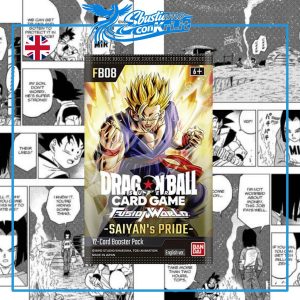 dragon ball super card game: fusion world saiyan's pride fb 08 bustina da 12 carte (eng)