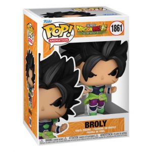 dragon ball super: broly pop! animation vinyl figure broly 9 cm