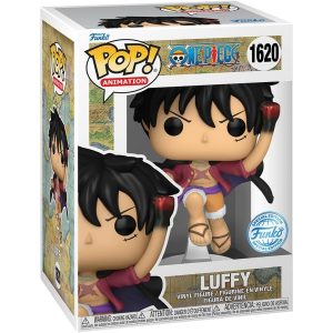 one piece pop! animation vinyl figure luffy uppercut special edition 9 cm