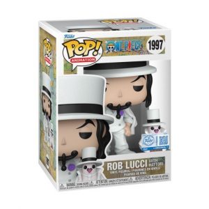 one piece pop! television figure rob lucci with hattori 9 cm special edition regular