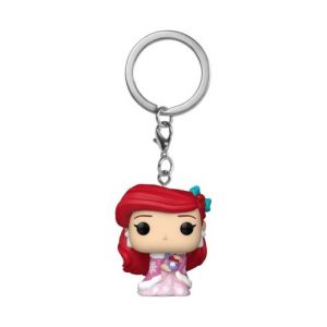 portachiavi disney princess pop! vinyl keychains 4 cm holiday ariel