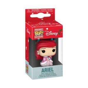 portachiavi disney princess pop! vinyl keychains 4 cm holiday ariel