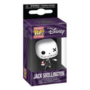portachiavi nightmare before christmas pocket pop! vinyl keychains 4 cm patchwork jack