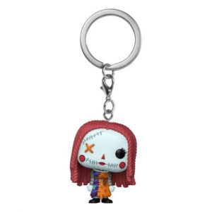 portachiavi nightmare before christmas pocket pop! vinyl keychains 4 cm patchwork sally