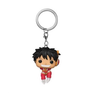 portachiavi one piece pop! plus animation figure luffy (egg) 4 cm