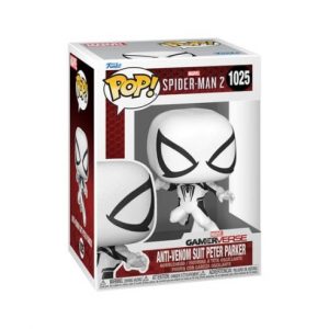 spiderman 2 pop! games vinyl figure anti venom peter 9 cm