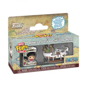 one piece bitty pop! ride vinyl figure going merry luffy 2,5 cm