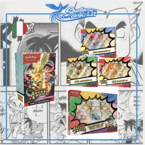 megaevoluzione ascesa eroica bundle da 6 buste 10 carte (it)