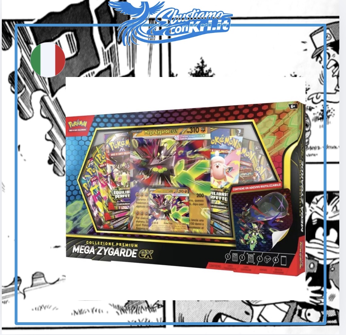 pokémon: collezione premium mega zygarde ex del gcc pokémon pokémon: collezione premium mega zygarde ex del gcc pokémon