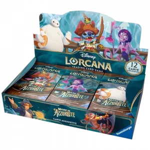 lorcana mare di azzurrite box da 24 booster pack ita